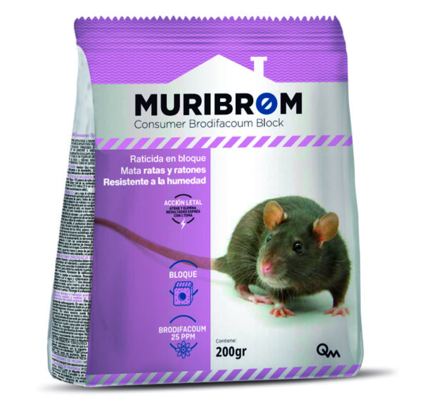 MURIBROM BLOQUE Brodifacoum (200gr)